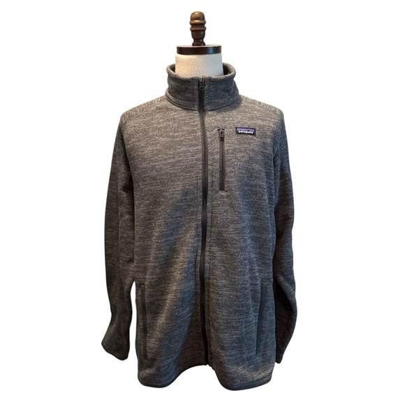 Patagonia Men’s Better Sweater 1/4 Zip Fleece Pullover Gray Size XXL Casual - Picture 1 of 10